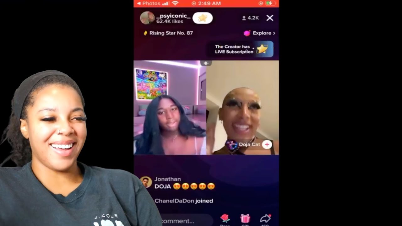 Psyiconic vs. Doja Cat on TikTok Live | Reaction