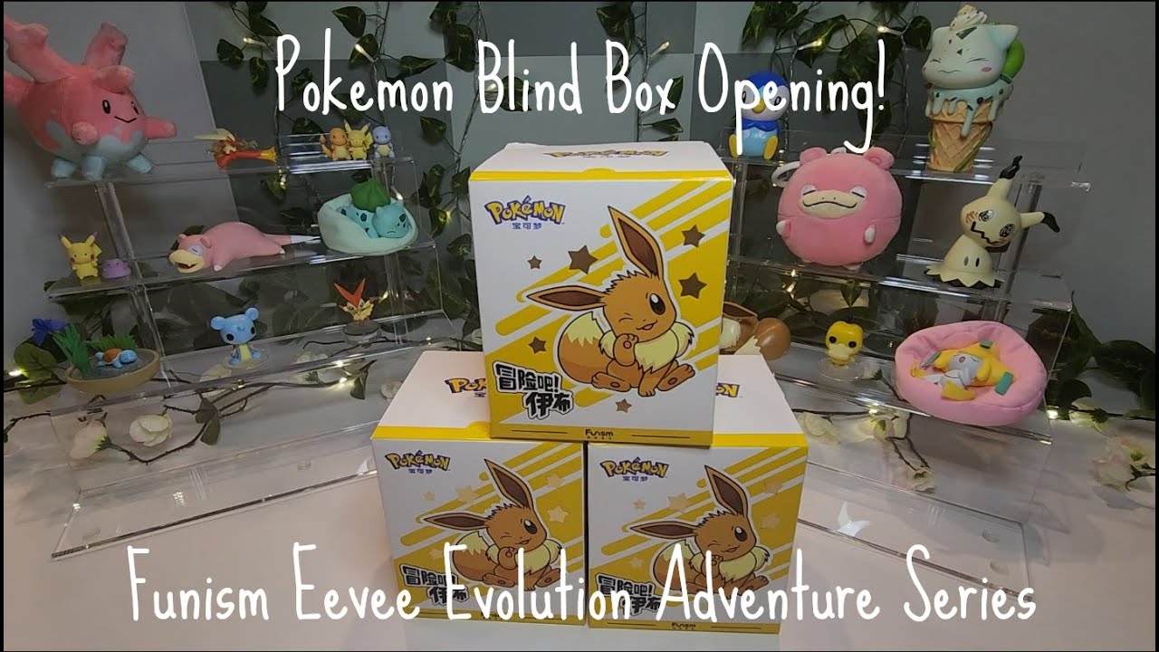 Pokemon Blind Box Opening! | Funism Eevee Evolution Adventure Series