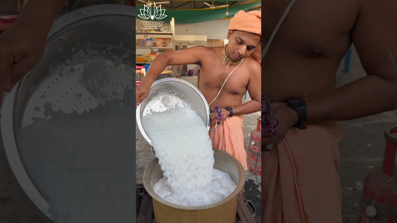 Varuthini Ekadashi Prasadam preparation🦚#prasadam #iskcon #proddatur #kadapa #telugu #viral #fyp