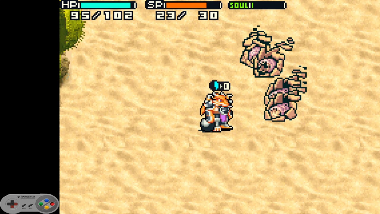 Shining Soul 2 - Blue Aura Charge Attack + Attack Timing