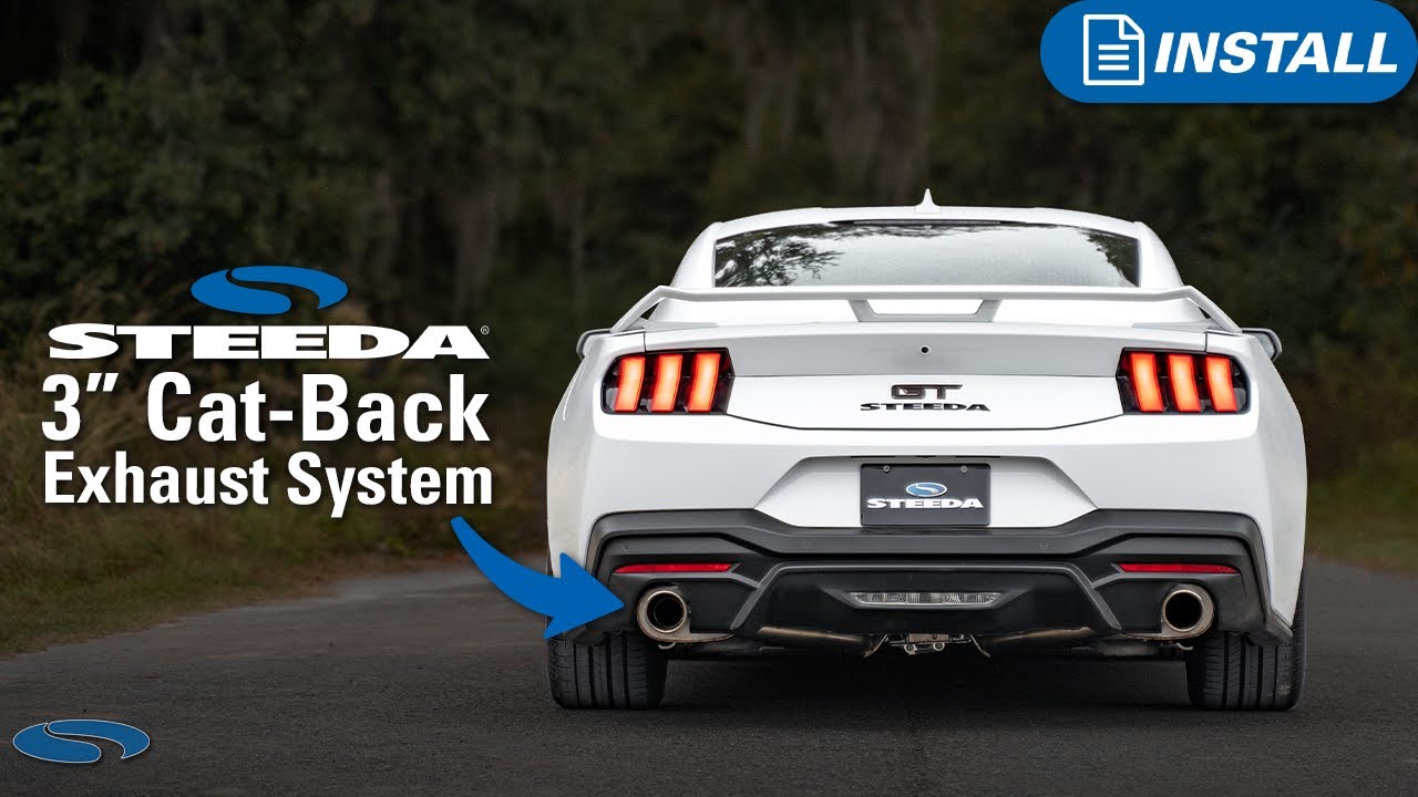 Deep Sound w/ No Drone - Upgraded Cat-Back For S650 Mustangs