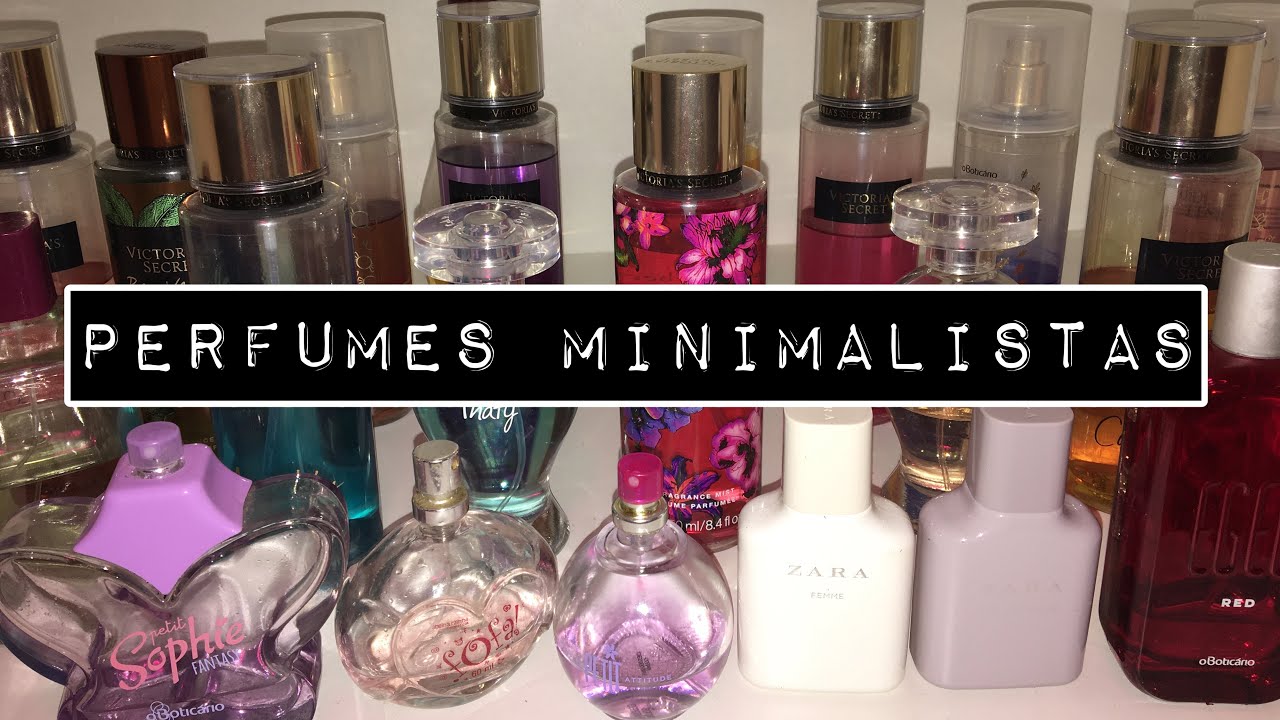 DESTRUÍ A MINHA COLEÇÃO DE PERFUMES | Minimalismo