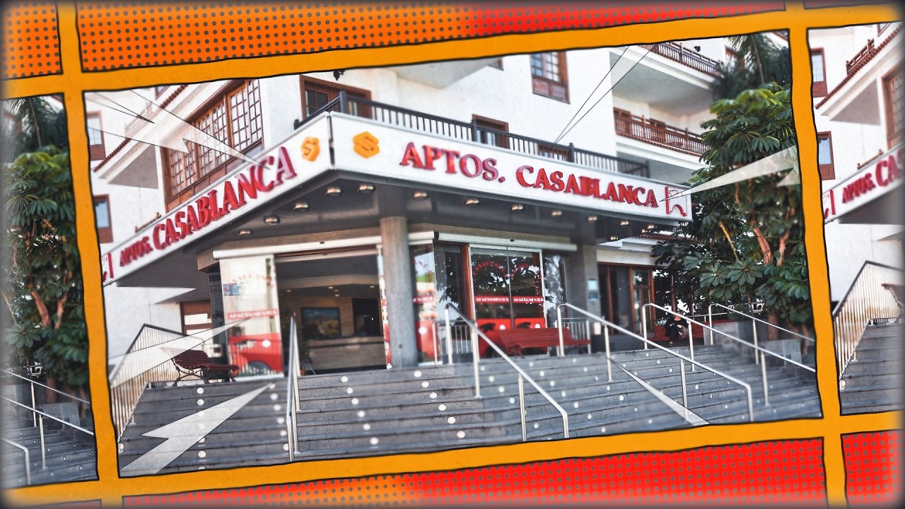 Apartamentos Casablanca Puerto de la Cruz 🌴 Komplett Rundgang durch Anlage & Apartment Teneriffa 26