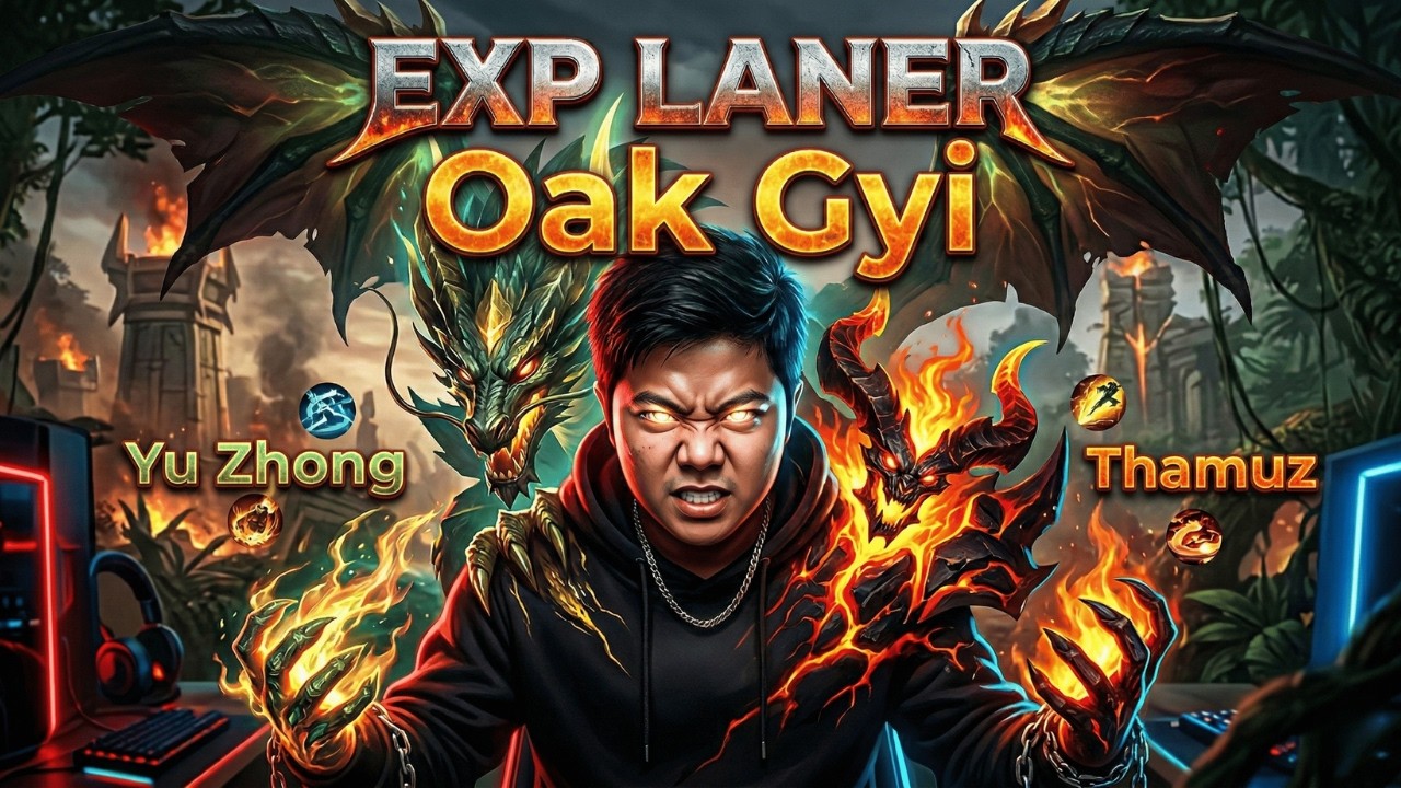 Exp Lane ရဲ့ အရှင်သခင် Oak Gyi  🐉🔥