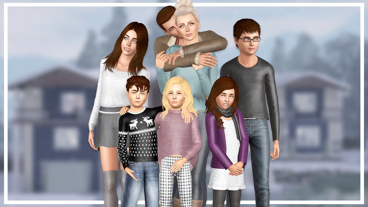 The Sims 3 Current Household: The Emery Family (July 2016)