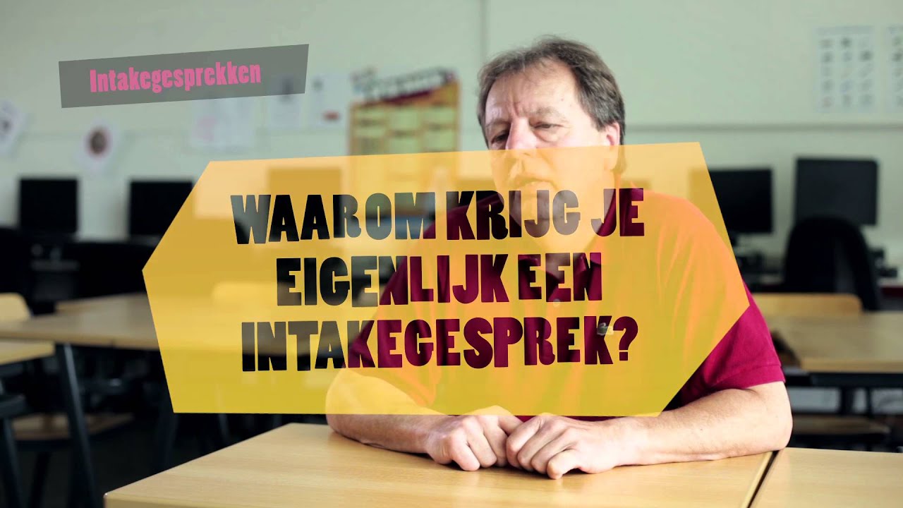 Intakegesprek voor het MBO