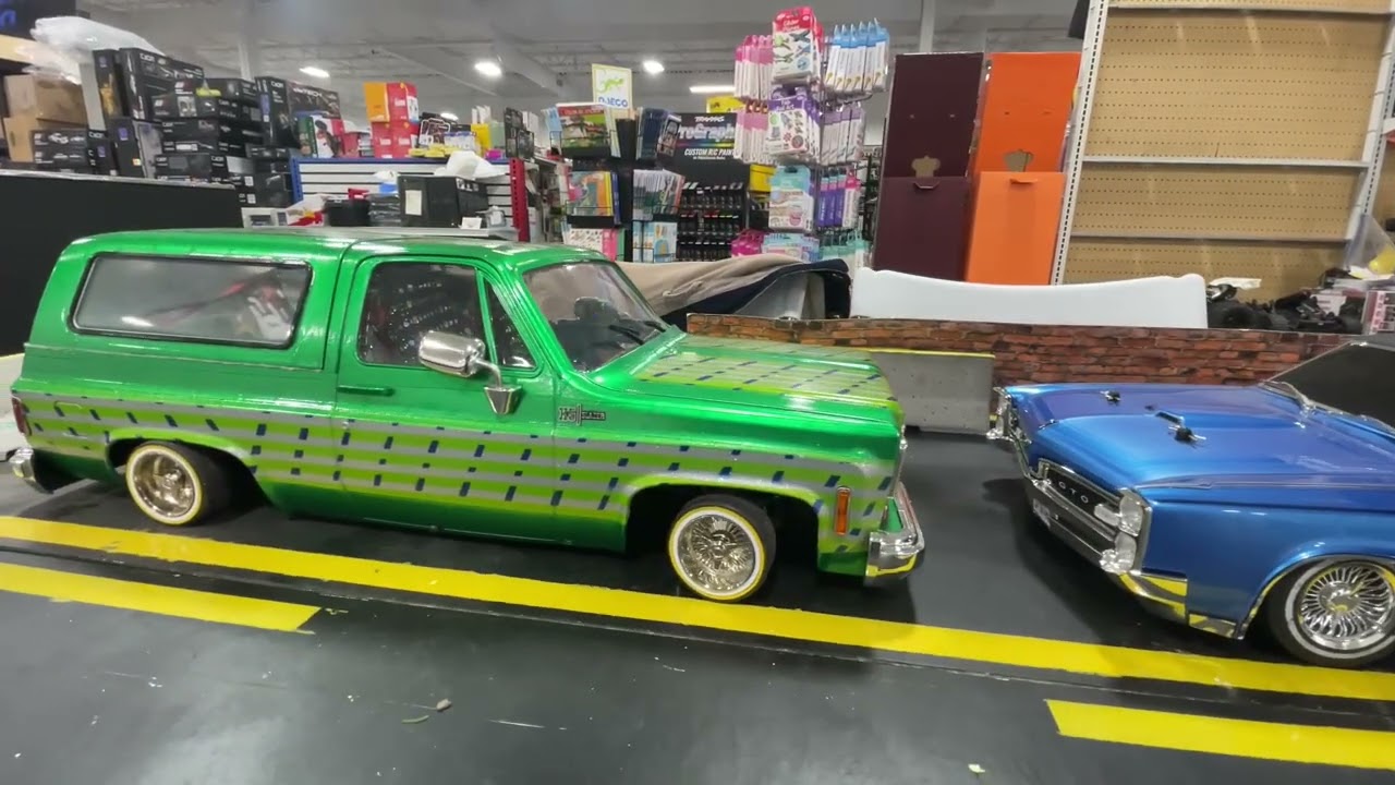 Rc lowrider car show. Halloween havoc!