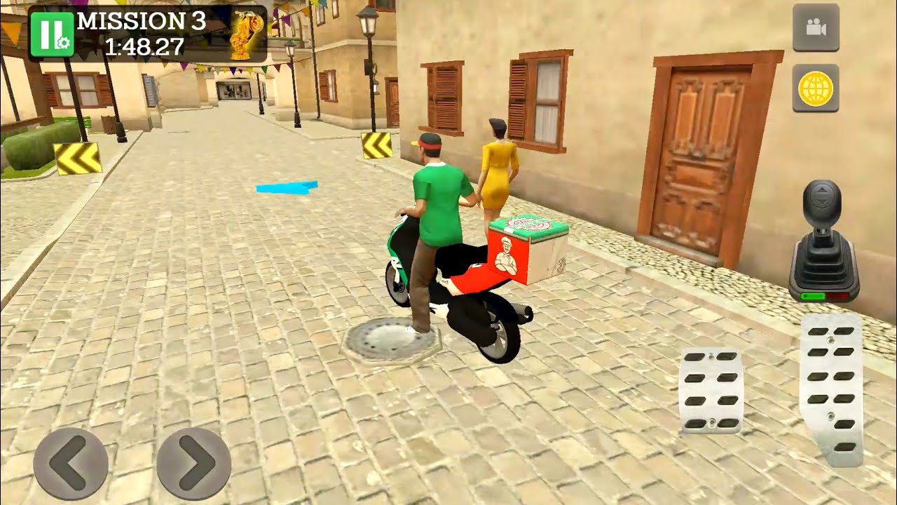 Pizza Delivery: Driving Simulator #1 - Android Gameplay FHD