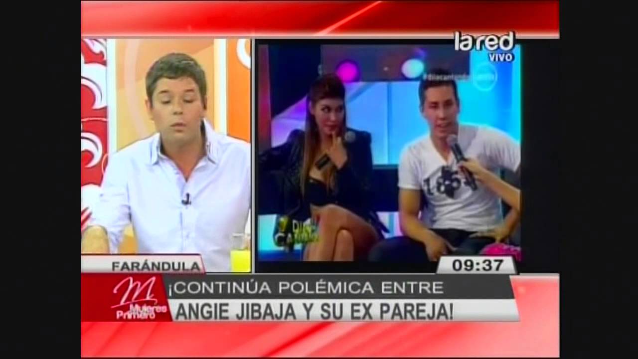 Continúa polémica entre Angie Jibaja y su ex pareja