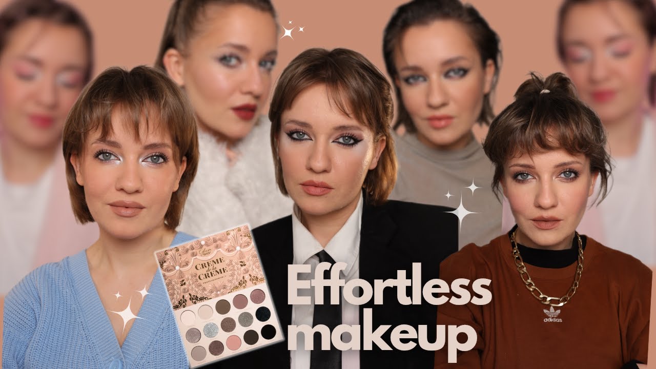 Makijaże EFFORTLESS - tydzień makijaży paletą GLAMSHOP CREME DE LA CREME