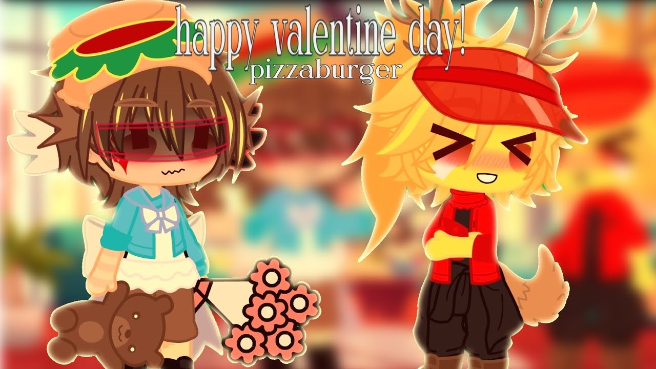 Valentine special..!  (Pizzaburger) ||short|| inspo :@Tbhidontknowwhatiam