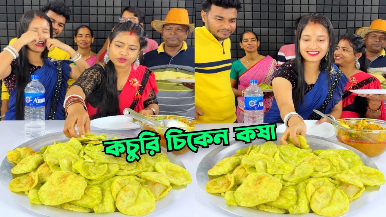 কচুরি চিকেন কষা বোতল ফ্লিপ ফানি চ্যালেঞ্জ গেম