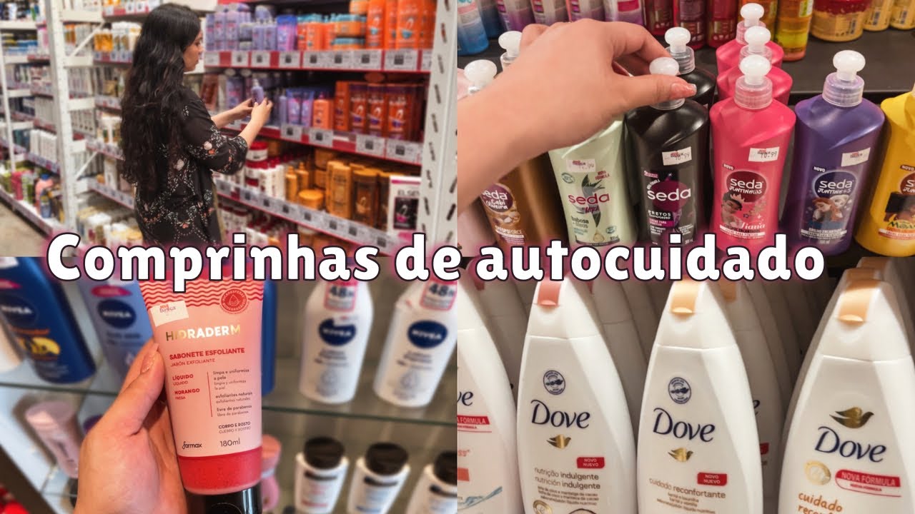 Comprando Produtos de Autocuidado 🛍️ Cabelo, Higiene, Banho e Mais✨