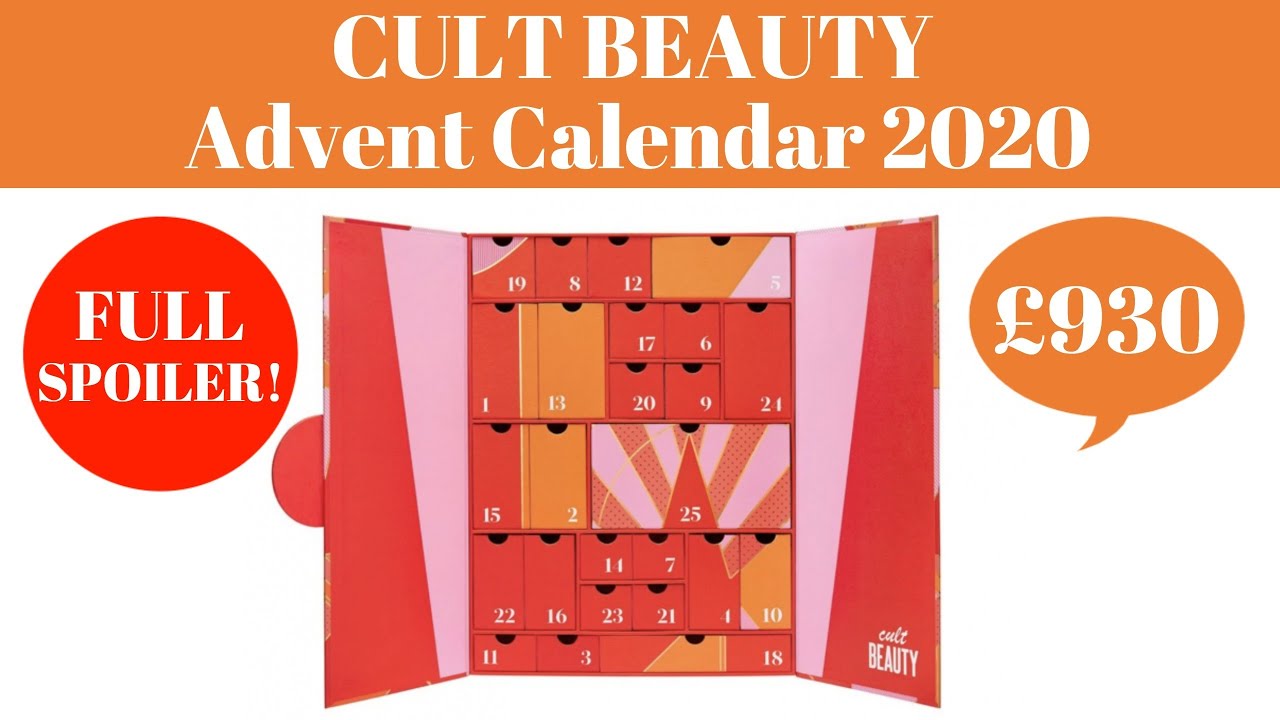 CULT BEAUTY ADVENT CALENDAR 2020 UNBOXING &ndash; WAITLIST OPEN NOW! *SPOILER*&hellip;. WORTH OVER &pound;930!!!