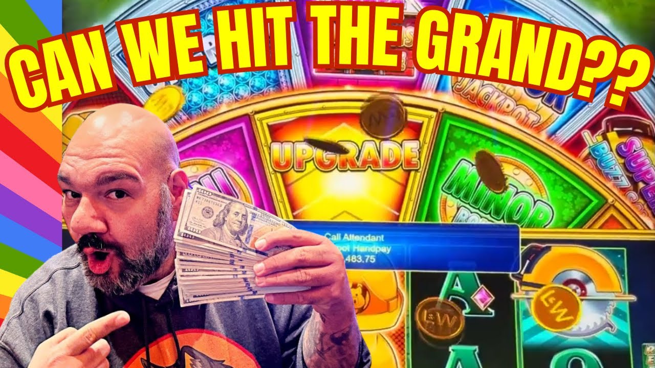 SMALL BANKROLL TO GRAND JACKPOT QUEST: 2 Hours of Huff N' Puff N' Even More Puff - Grand!!