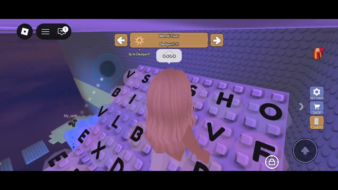 Keyboard obby!
