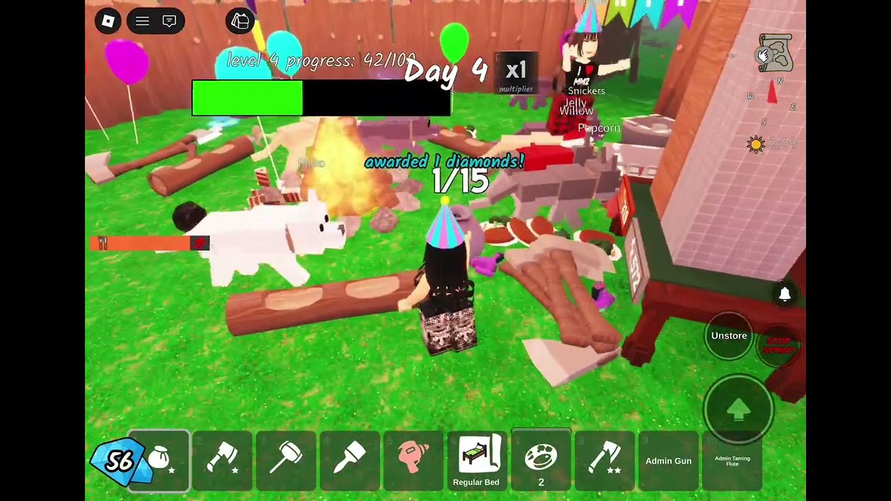 Joining the party for the new update on 99 nights with my son :)