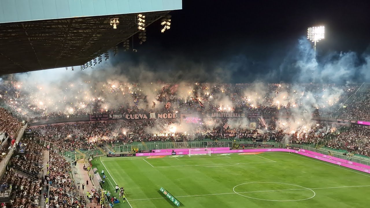 TIFO PALERMO - FROSINONE 0-0 30/08/2025