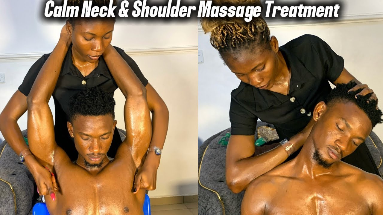 INTENSE ASMR Scalp Scratching & Throat Massage | Armpit Tickling & Upper-Body Relaxation 