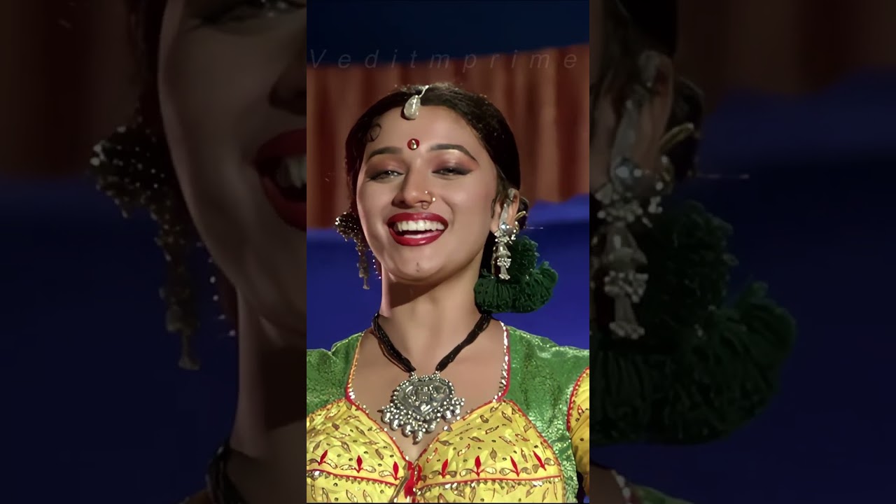 Madhuri Dixit Main To Tumhari Hoon Song Reaction Sangeet Vertical Edit 4K60FPS