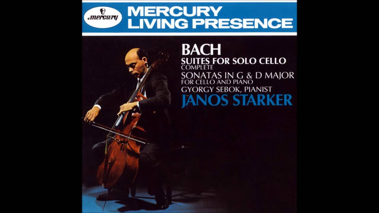 Bach Suite for Solo Cello No.2 in D minor, BWV 1008_Janos Starker