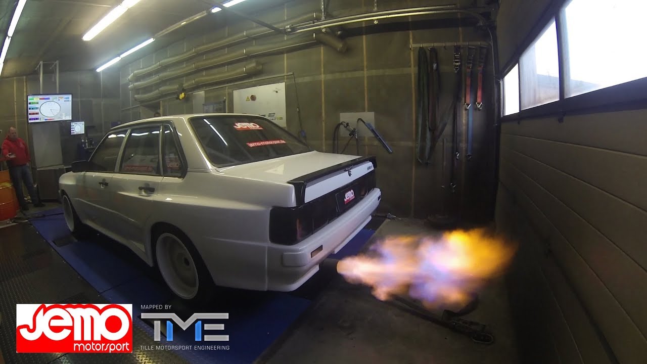Audi 90 Dyno Jemo Motorsport 1111PS 1113NM Sport Quattro Limo VEMS HOLSET