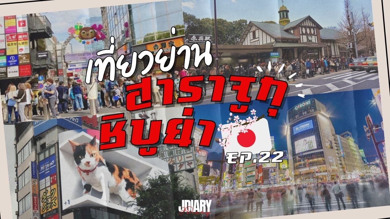 1 วัน ในโตเกียวเที่ยวเที่ยวชิลๆ ฮาราจุกุ ชิบุย่า
