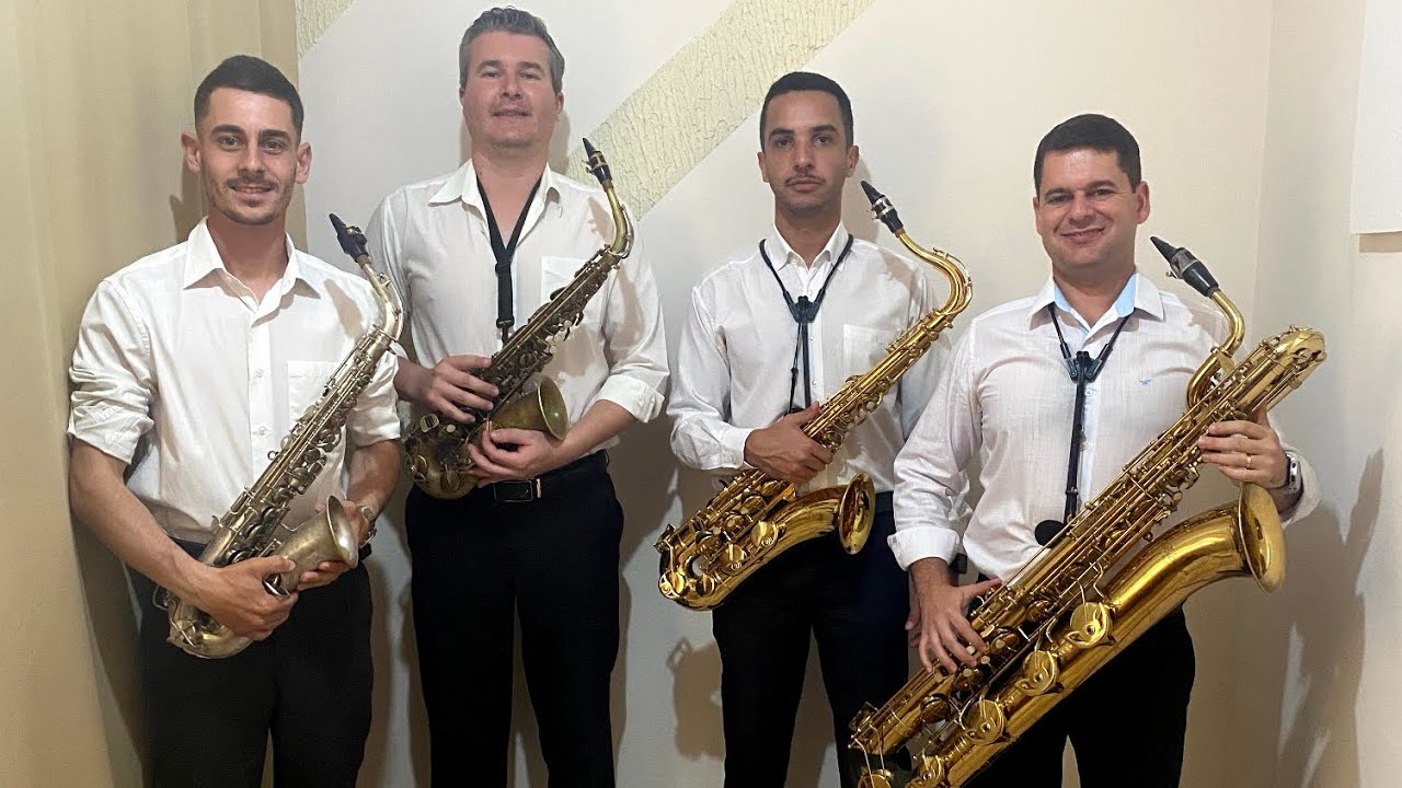 Hino 279 - Oh! Não temas, igreja de Jesus | Quarteto de Sax 🎷