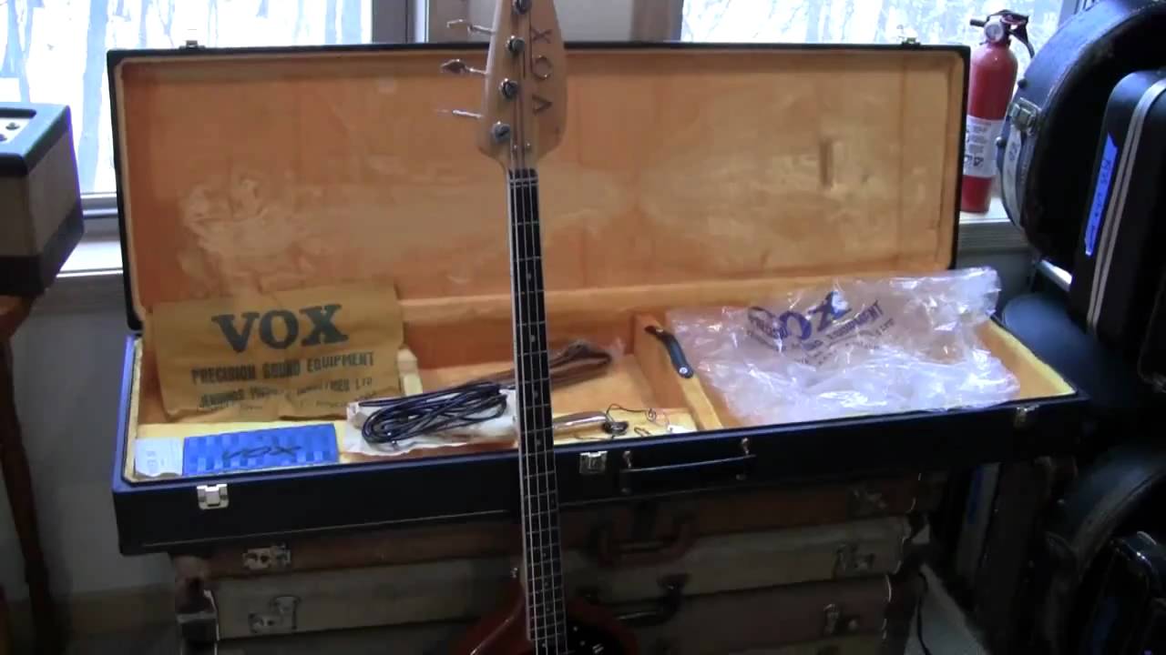 1960's VOX Spyder IV Bass Review www.eddievegas.com Eddie Vegas