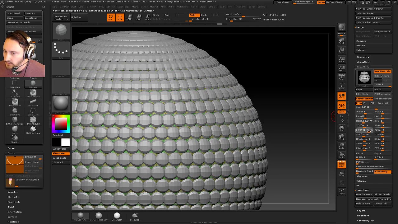 PavWork 07: Insect Eye NanoMesh