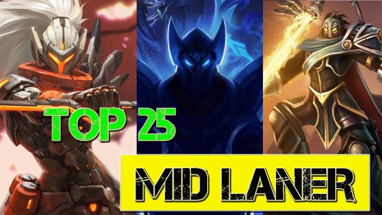 Top 25 Mid Champion Plays #5 - LoL Epic Mid Montage S7