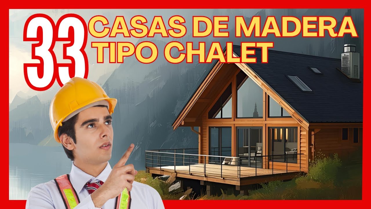 33 Casas de Madera Tipo Chalet | Ideas Modernas y Hermosas para Inspirarte
