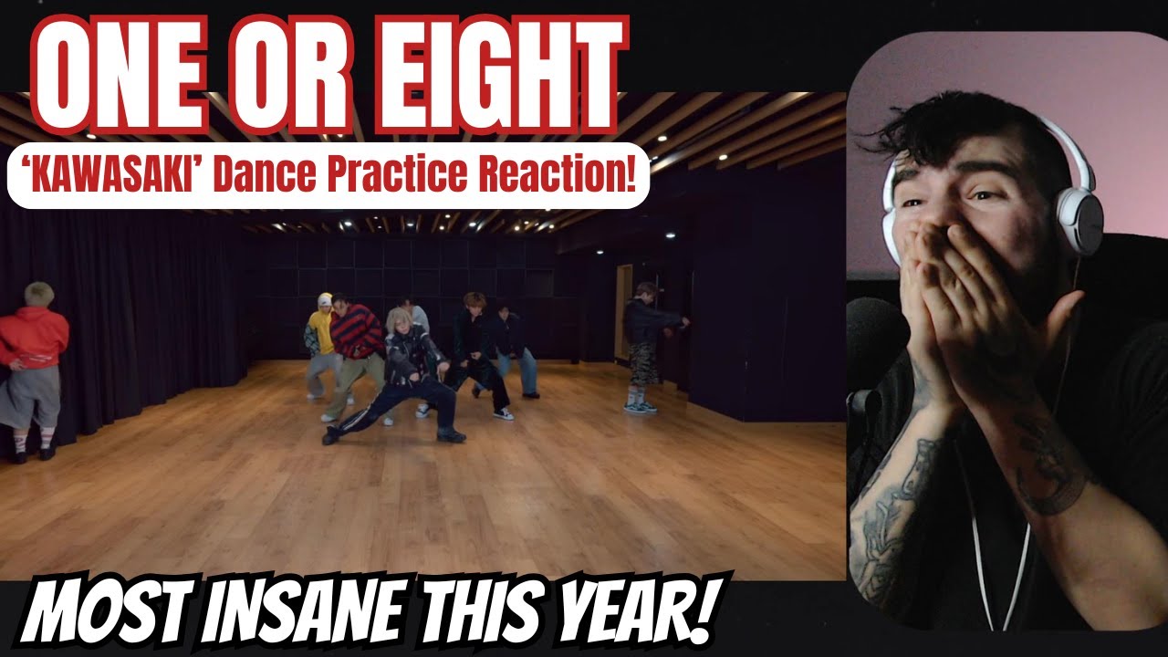 ONE OR EIGHT - 'Kawasaki' Dance Practice Reaction!