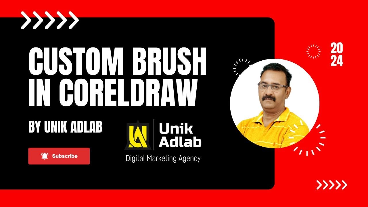 Custom Brush in CorelDRAW | Unik Adlab
