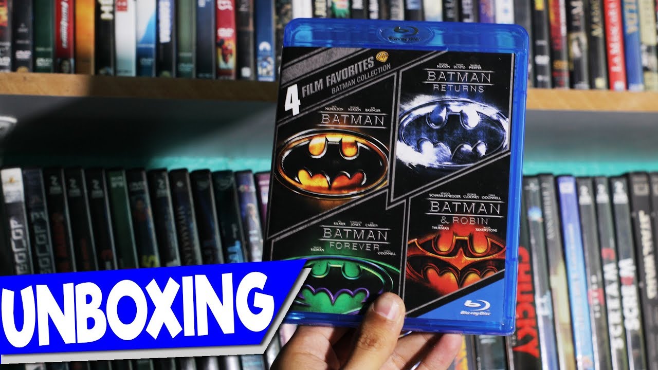 UNBOXING | 4 Film Favorites: Batman Collection (Blu-ray)