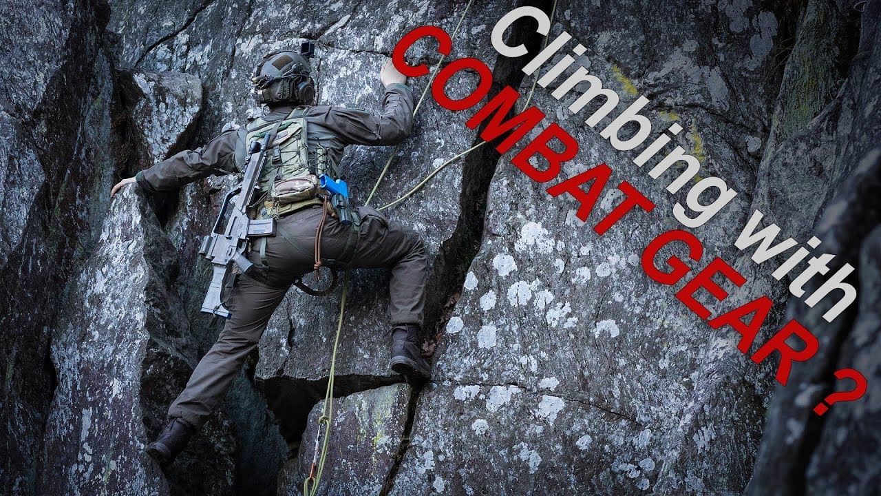 Climbing with combat gear? - The Experiment