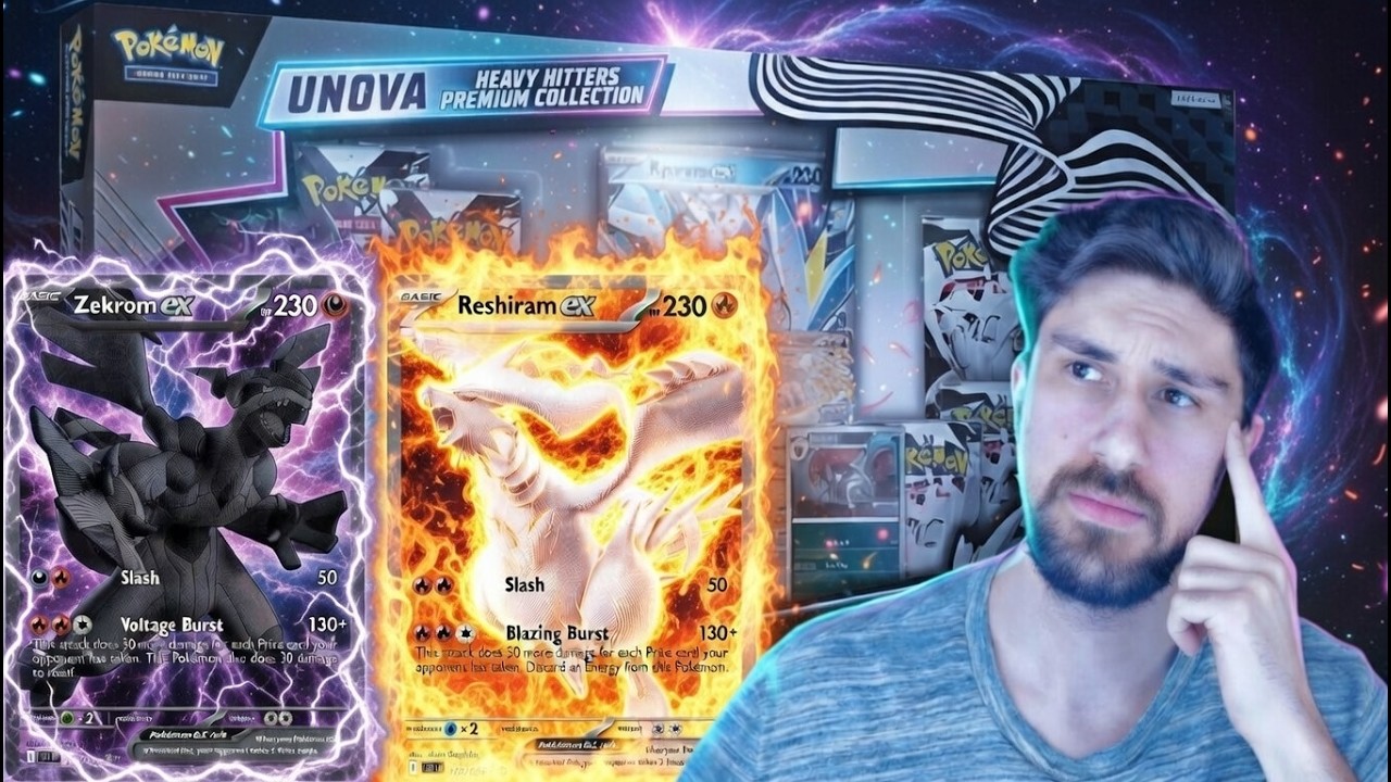 BIGGEST BOX EVER? Opening the Unova Heavy Hitters Premium Collection!
