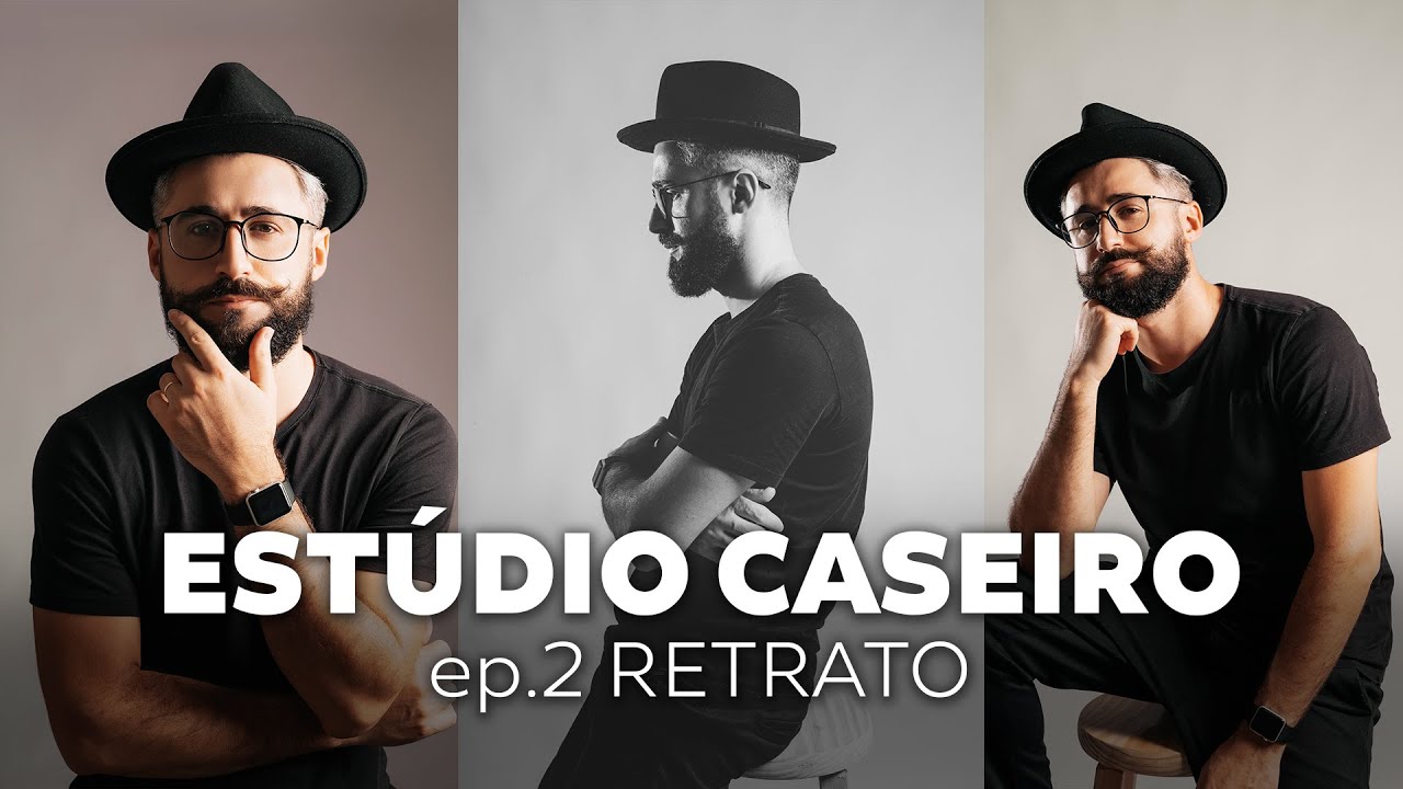 SEGREDOS PARA RETRATOS INCRÍVEIS EM ESTÚDIO - ESTÚDIO CASEIRO EP.2