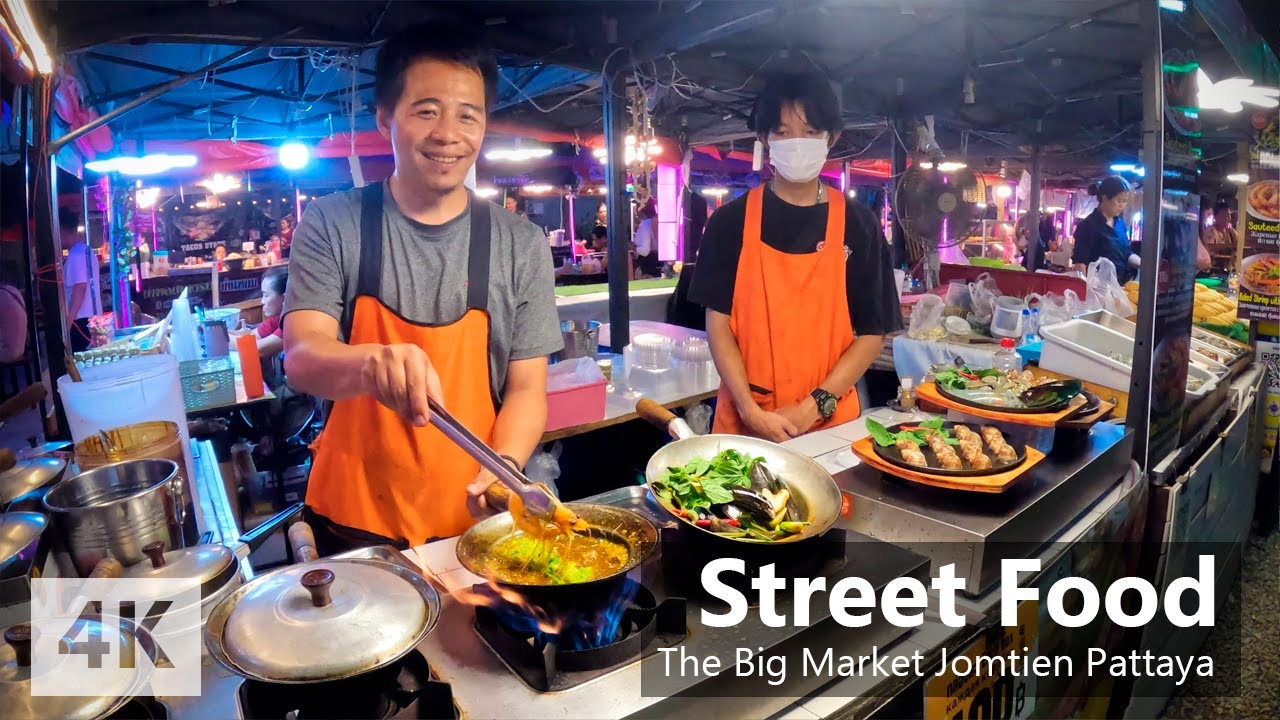 Culinary Delights: Exploring Street Food at The Big Market Jomtien in Pattaya