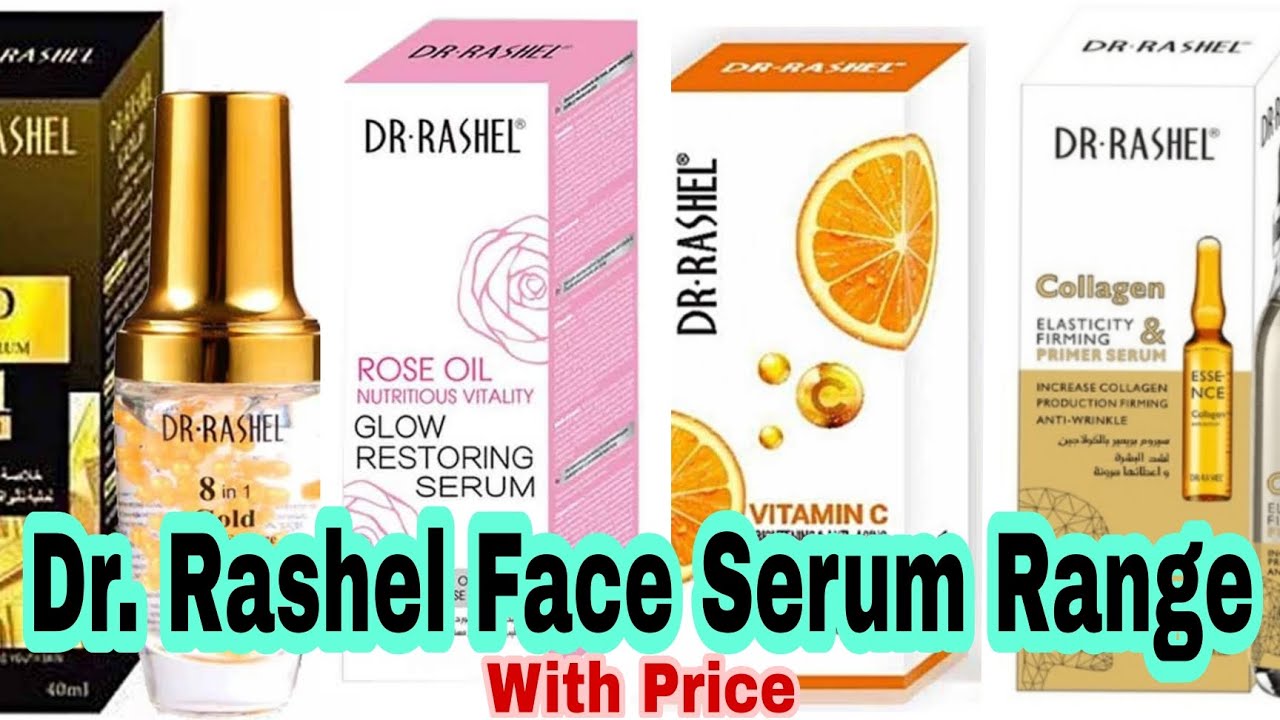 Dr.Rashel Face Serum Range| Dr. Rashel| Face Serum| Skin Whitening Face Serum| Skincare|  Be Glam