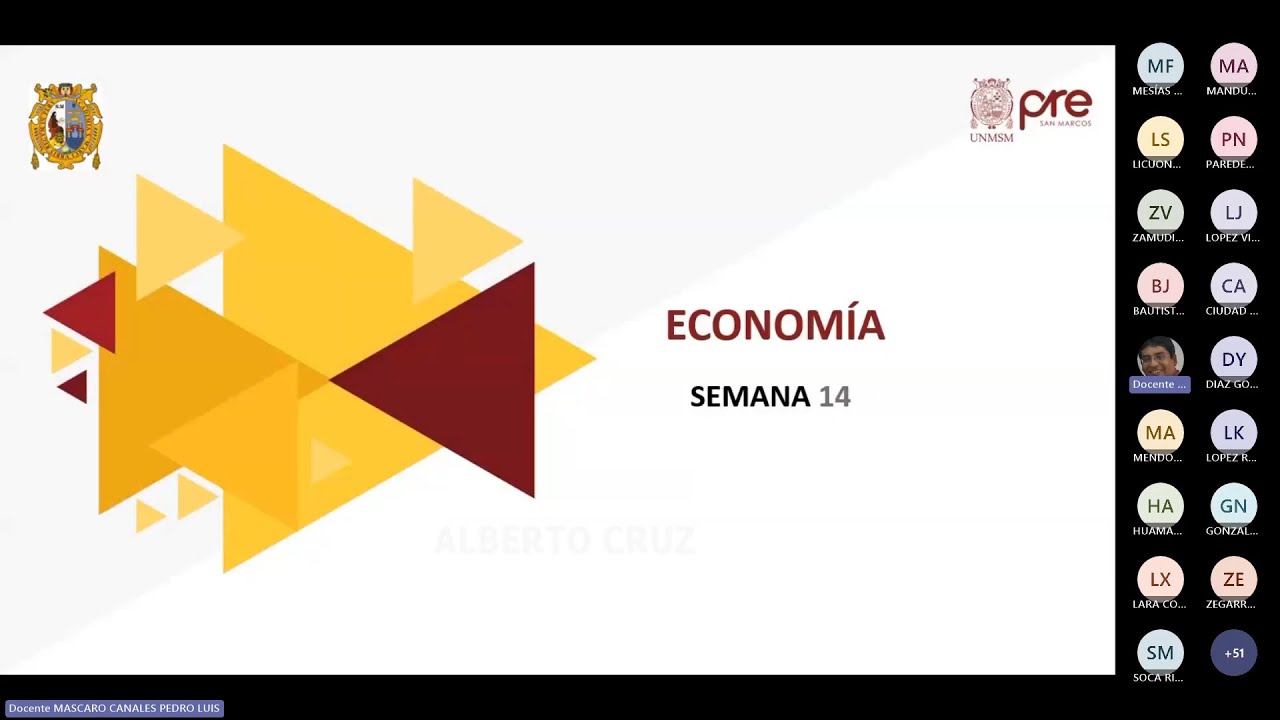 Economía - Semana 14 - Pre San Marcos Ciclo 2025-II (Nuevo Ciclo)