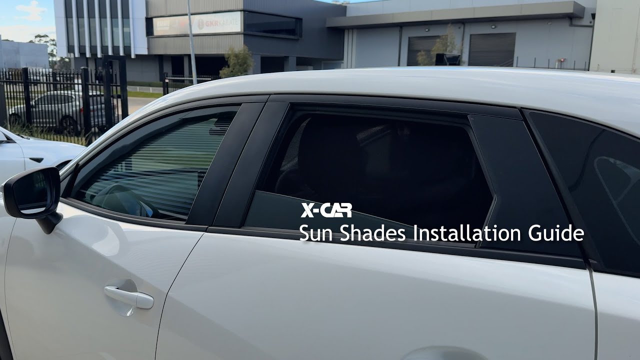 How to Install X-CAR Window Sun Shades with Hook & Loop Tape | Easy Step-by-Step Guide