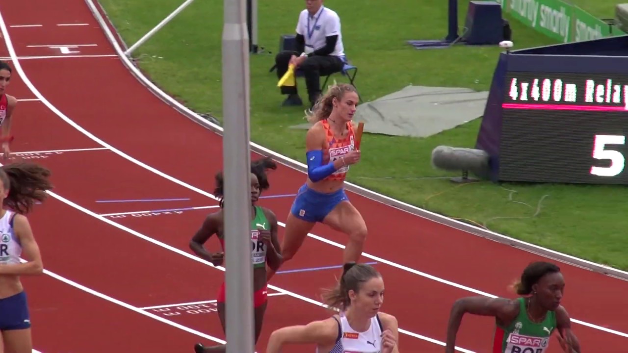 Vrouwen 4x400m Estafette