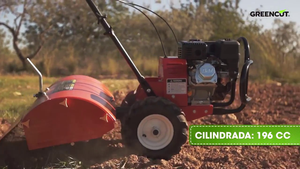 Motoculteur rotovator fraise arri&egrave;re largeur 70 cm