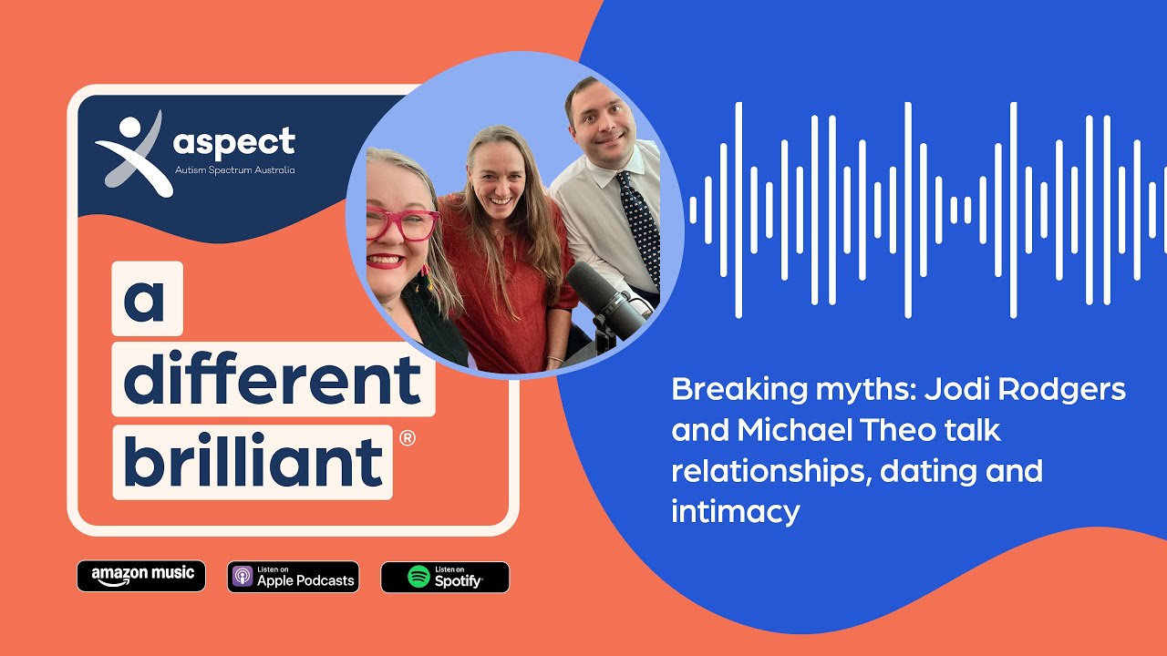 Jodi and Michael Theo talk relationships, dating and intimacy: a different brilliant podcast S5 Ep2