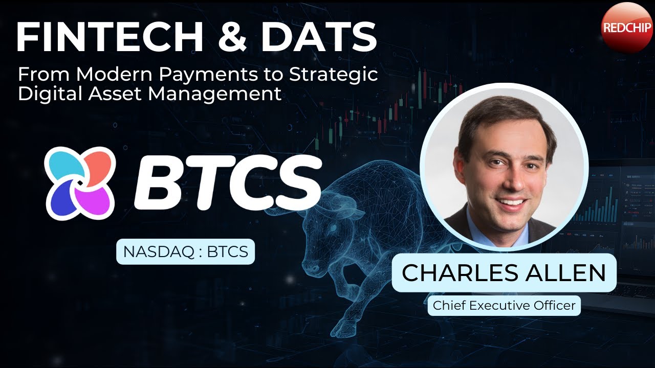 BTCS Inc. (Nasdaq: BTCS) | Запись конференции для инвесторов в сфере финтеха и DATS
