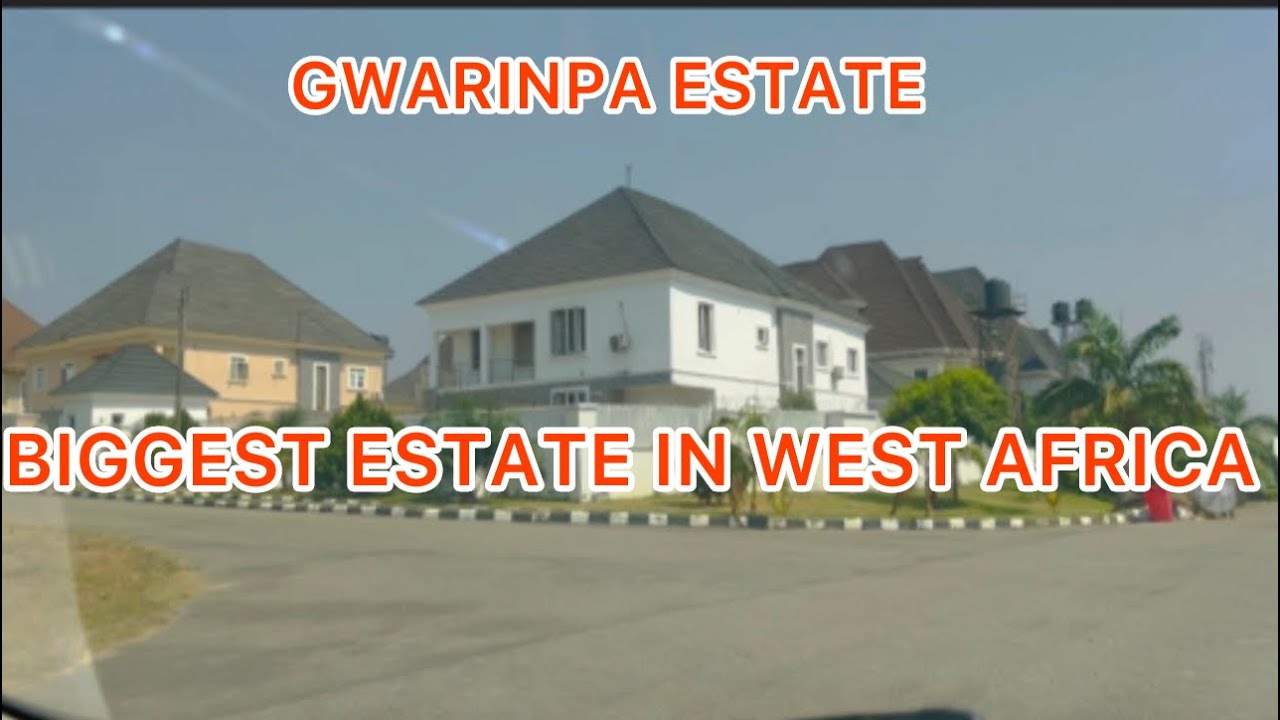 ABUJA TOUR: GWARINPA The BIGGEST ESTATE In WEST AFRICA , Where Abuja Middle Class Families Live