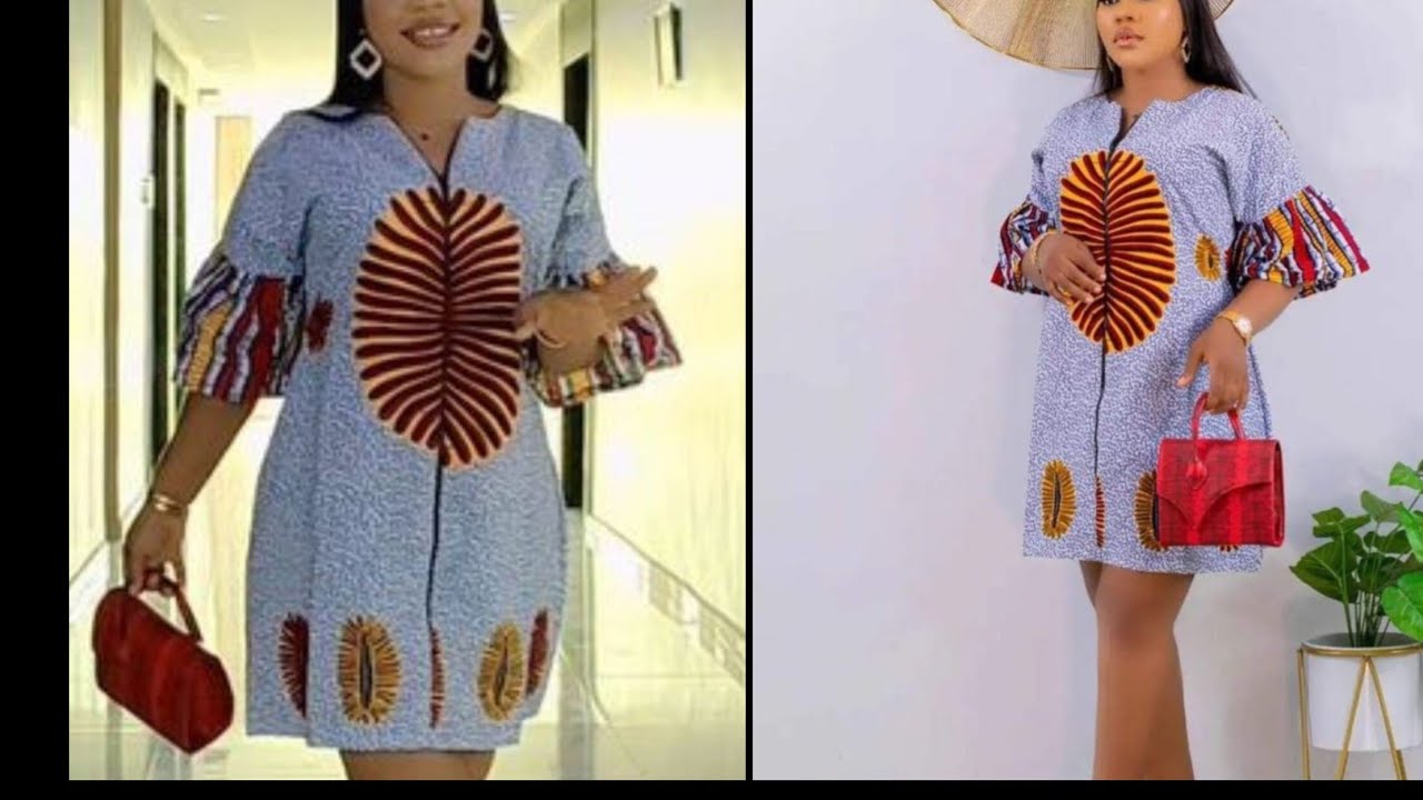 How To Cut And Sew Simple Shift Dress With Front Zipper.