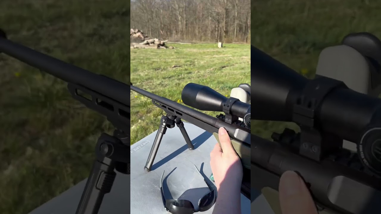 Savage axis precision 308 with silencerco omega 36m suppressor at 450 yards   #308 #savage