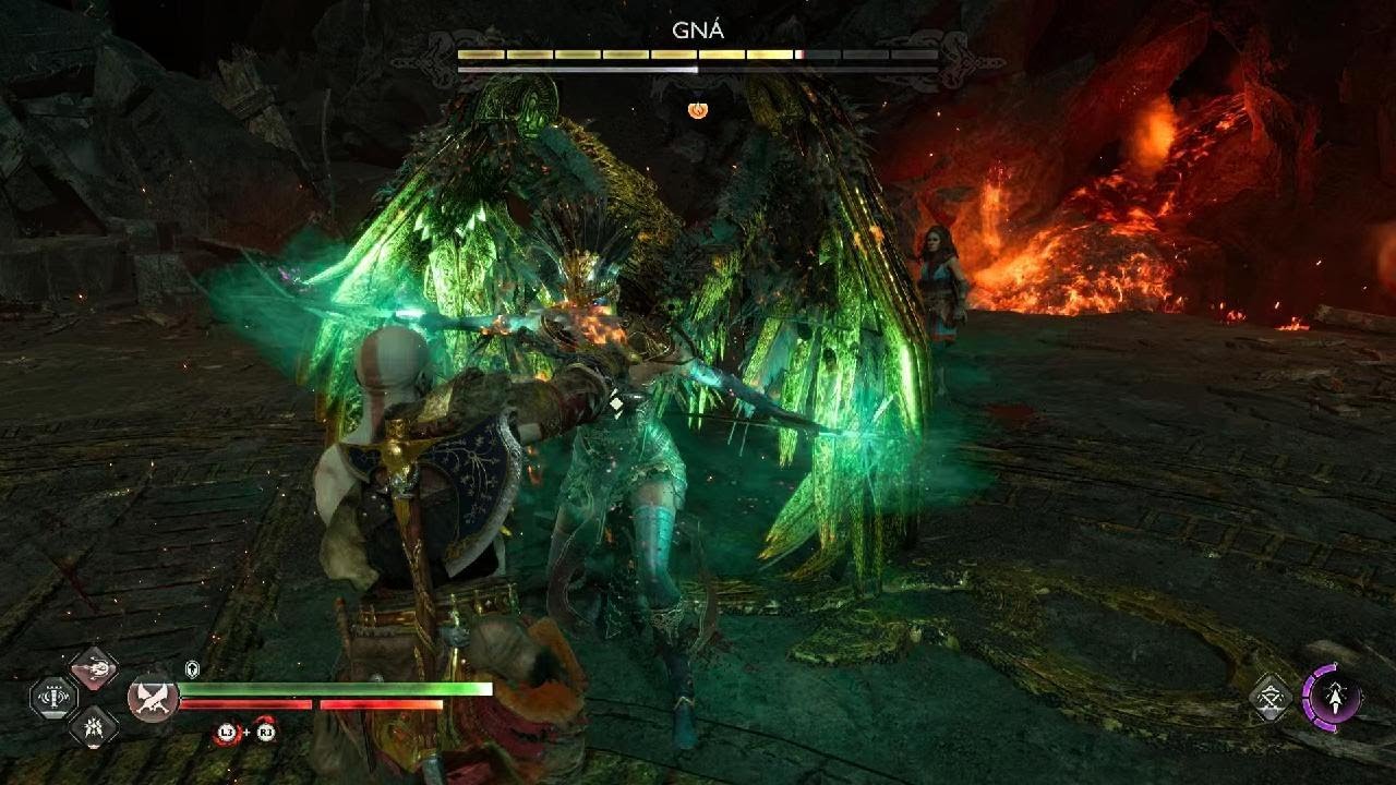 Derrotando a reina Gná En dificultad 